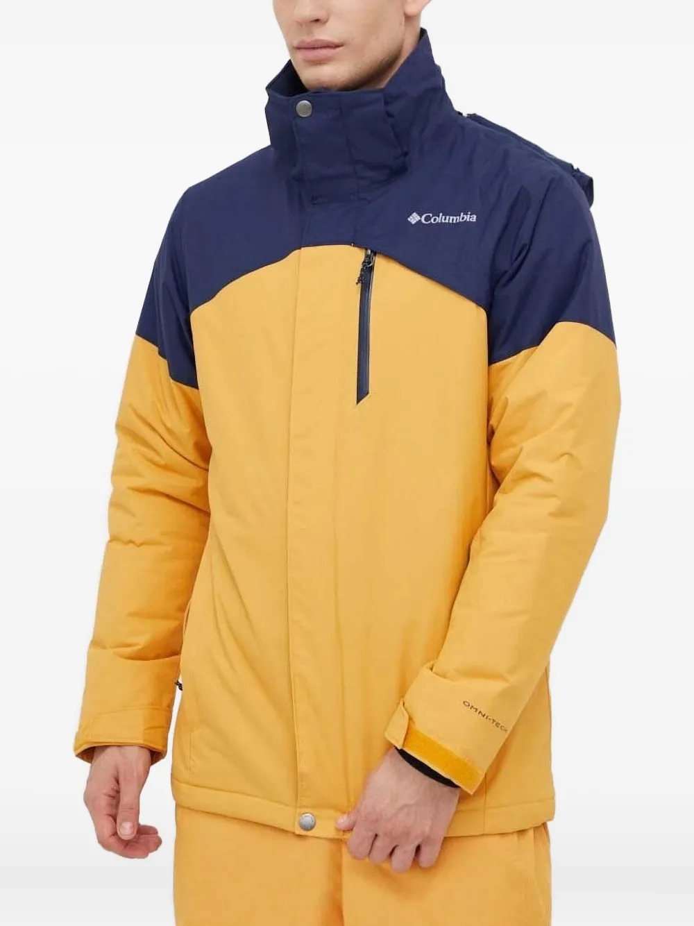 Лыжная куртка с логотипом Columbia, желтый 
Лыжная куртка с логотипом Columbia, желтый