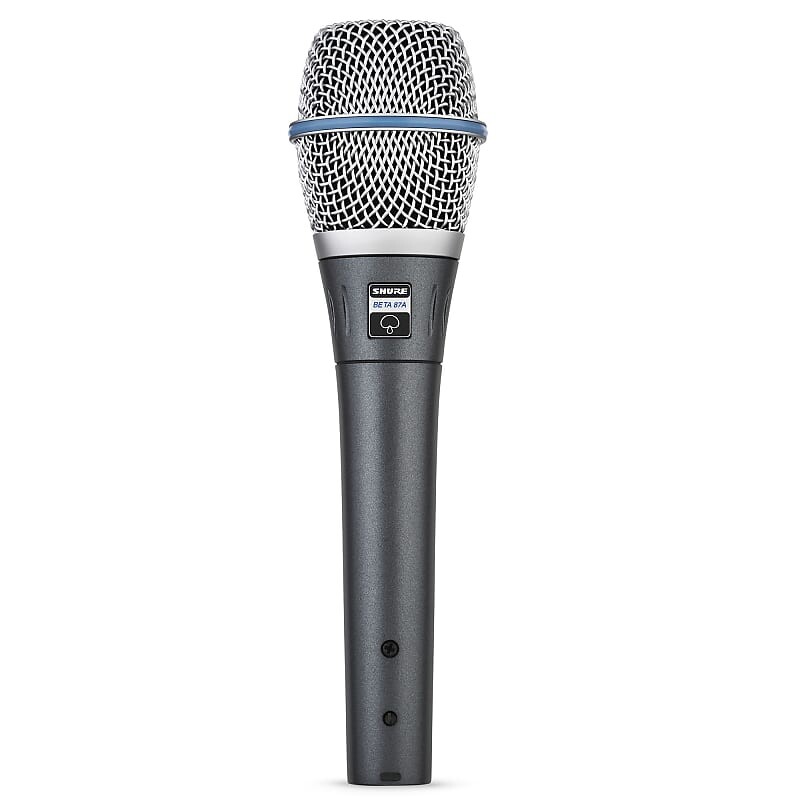 Конденсаторный микрофон Shure BETA 87A Supercardioid Dynamic Mirophone 
Конденсаторный микрофон Shure BETA 87A Supercardioid Dynamic Mirophone