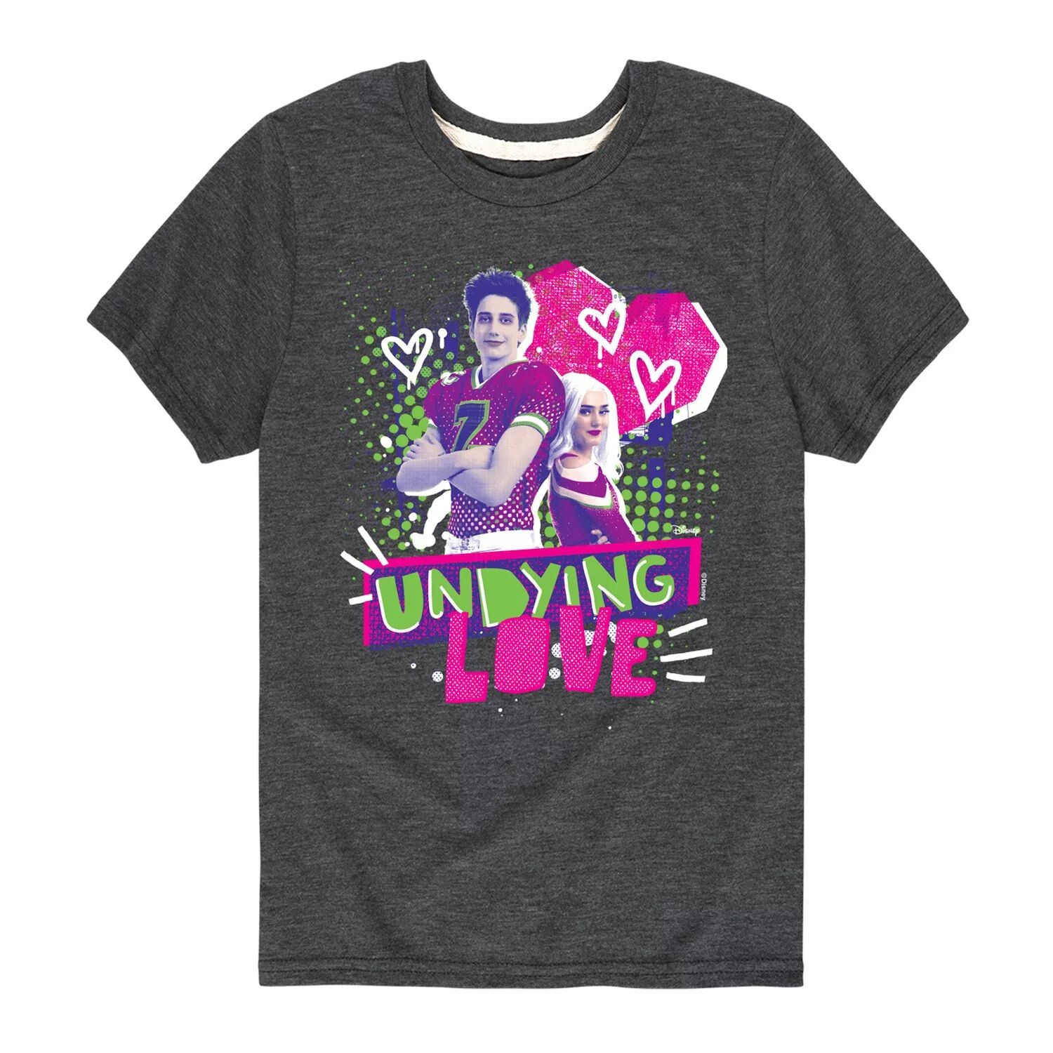 Футболка Disney's Zombies с рисунком «Бессмертная любовь» для мальчиков 8–20 лет Licensed Character
Футболка Disney's Zombies с рисунком «Бессмертная любовь» для мальчиков 8–20 лет Licensed Character