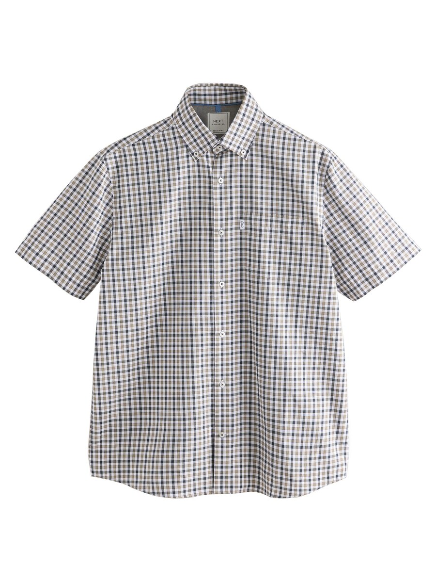 Рубашка на пуговицах классического кроя Next, цвет Navy/Olive
Рубашка на пуговицах классического кроя Next, цвет Navy/Olive