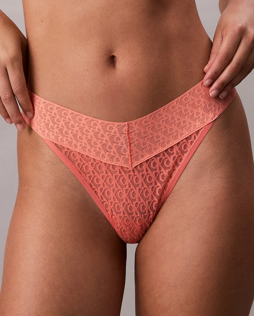 Индивидуальные стринги с низкой посадкой ICON LOGO LACE Calvin Klein, оранжевый
Индивидуальные стринги с низкой посадкой ICON LOGO LACE Calvin Klein, оранжевый