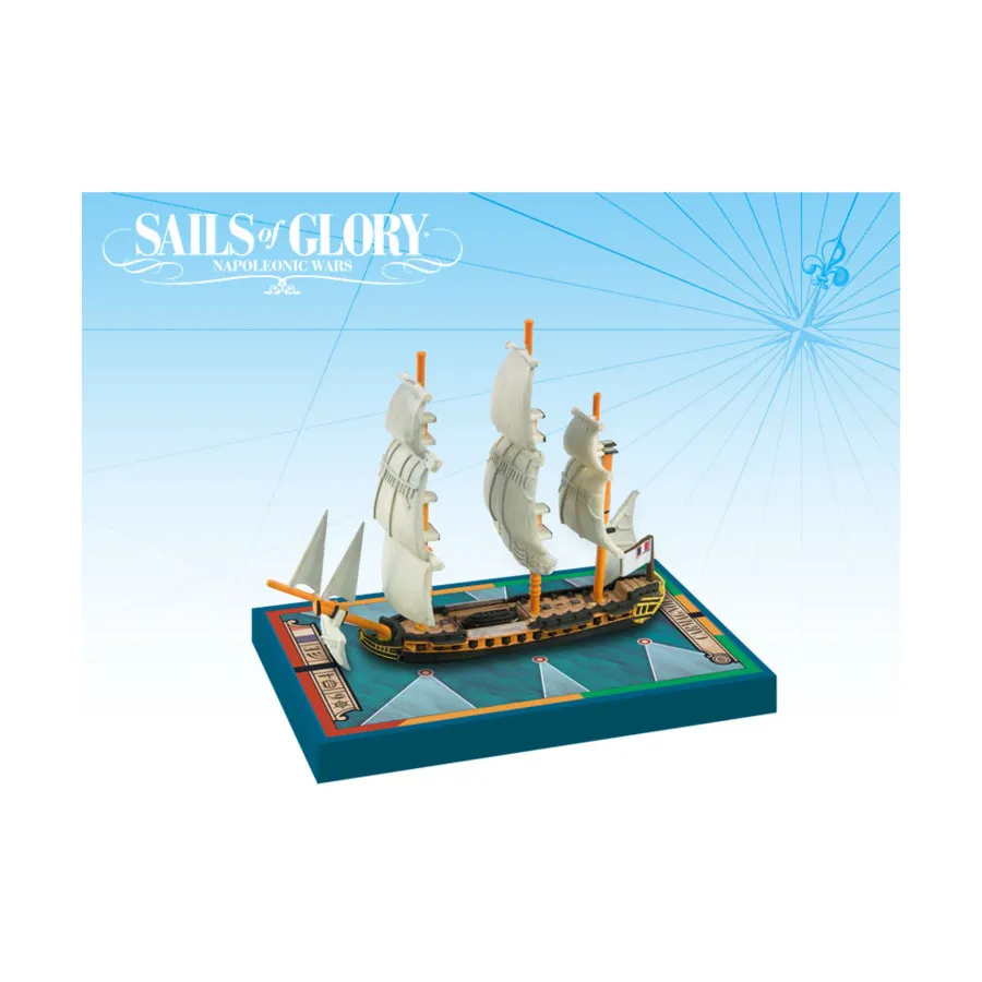 Французский - Карманьола 1793 г. - 40-пушечный фрегат класса Hebe, Sails of Glory - Napoleonic Wars - Ship Packs - Series II (1:1000)
Французский - Карманьола 1793 г. - 40-пушечный фрегат класса Hebe, Sails of Glory - Napoleonic Wars - Ship Packs - Series II (1:1000)