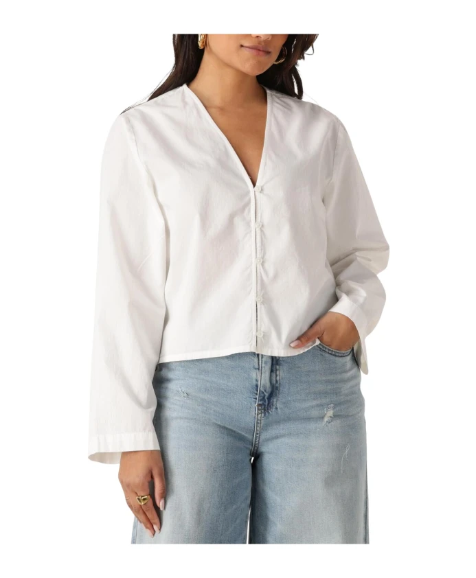 Белая блузка LS 7119 для женщин Envii, белый
Белая блузка LS 7119 для женщин Envii, белый