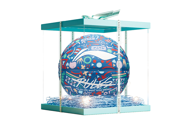 LINING Резиновый баскетбольный мяч blue цвет size 7 тренировочный unisex
LINING Резиновый баскетбольный мяч blue цвет size 7 тренировочный unisex