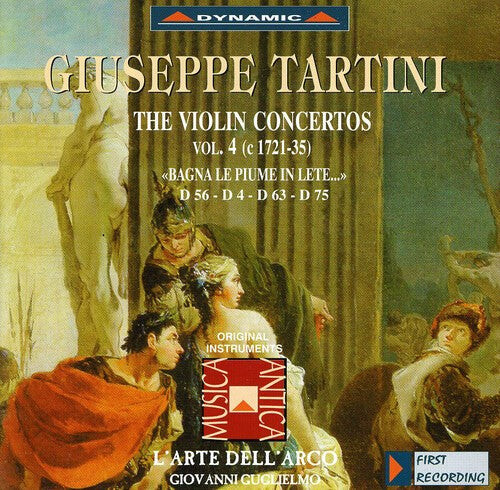 CD диск Tartini / Guglielmo / L'Arte Dell'Arco: Violin Concertos 4
CD диск Tartini / Guglielmo / L'Arte Dell'Arco: Violin Concertos 4