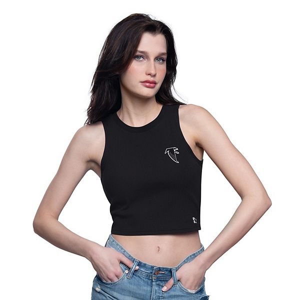 Женский черный топ cropped Atlanta Falcons Show Up Starter
Женский черный топ cropped Atlanta Falcons Show Up Starter