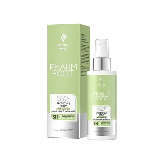 Защитный спрей с озонированным оливковым маслом, 150 мл Victoria Vynn, Pharm Foot Ozone Guard
Защитный спрей с озонированным оливковым маслом, 150 мл Victoria Vynn, Pharm Foot Ozone Guard