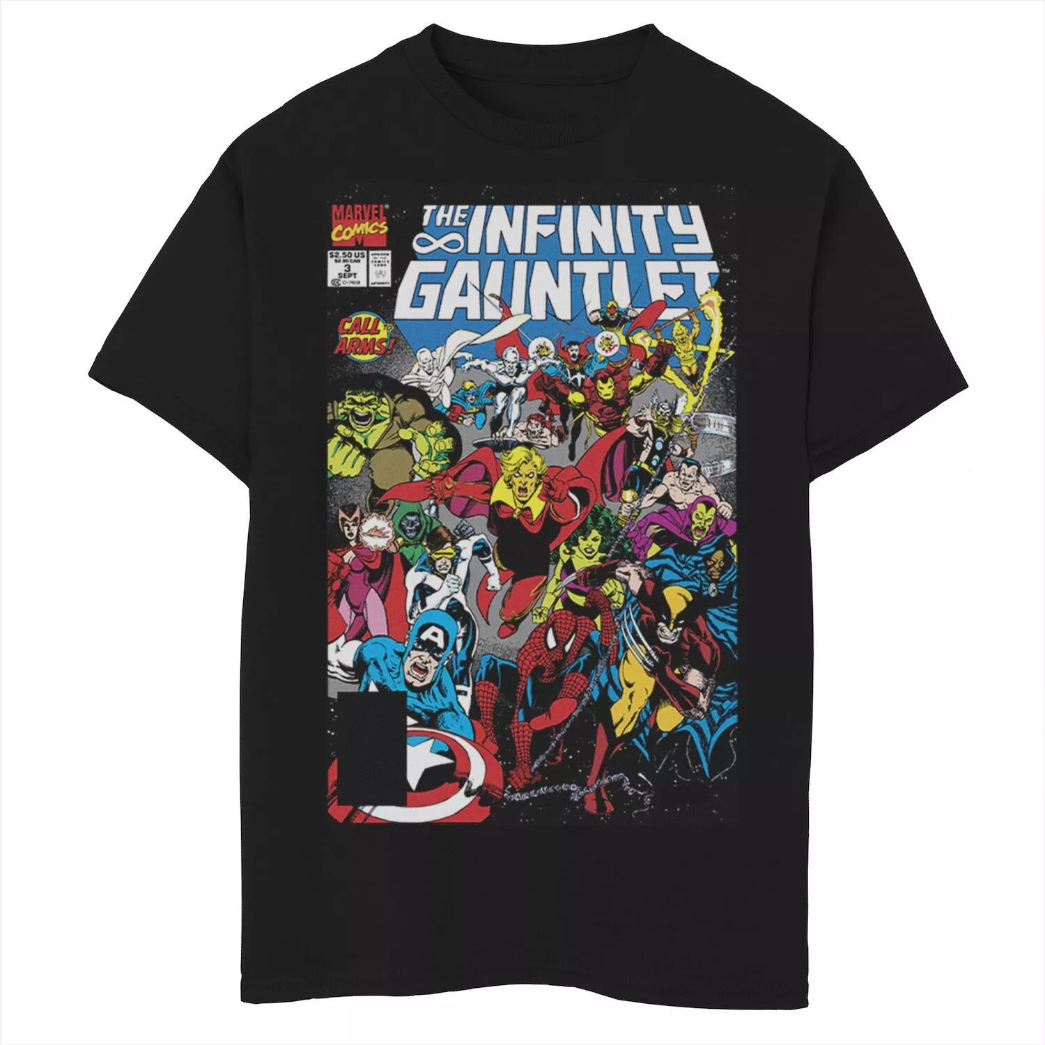 Эксклюзивная винтажная футболка с рисунком комиксов Marvel D23 для мальчиков 8–20 лет Marvel
Эксклюзивная винтажная футболка с рисунком комиксов Marvel D23 для мальчиков 8–20 лет Marvel