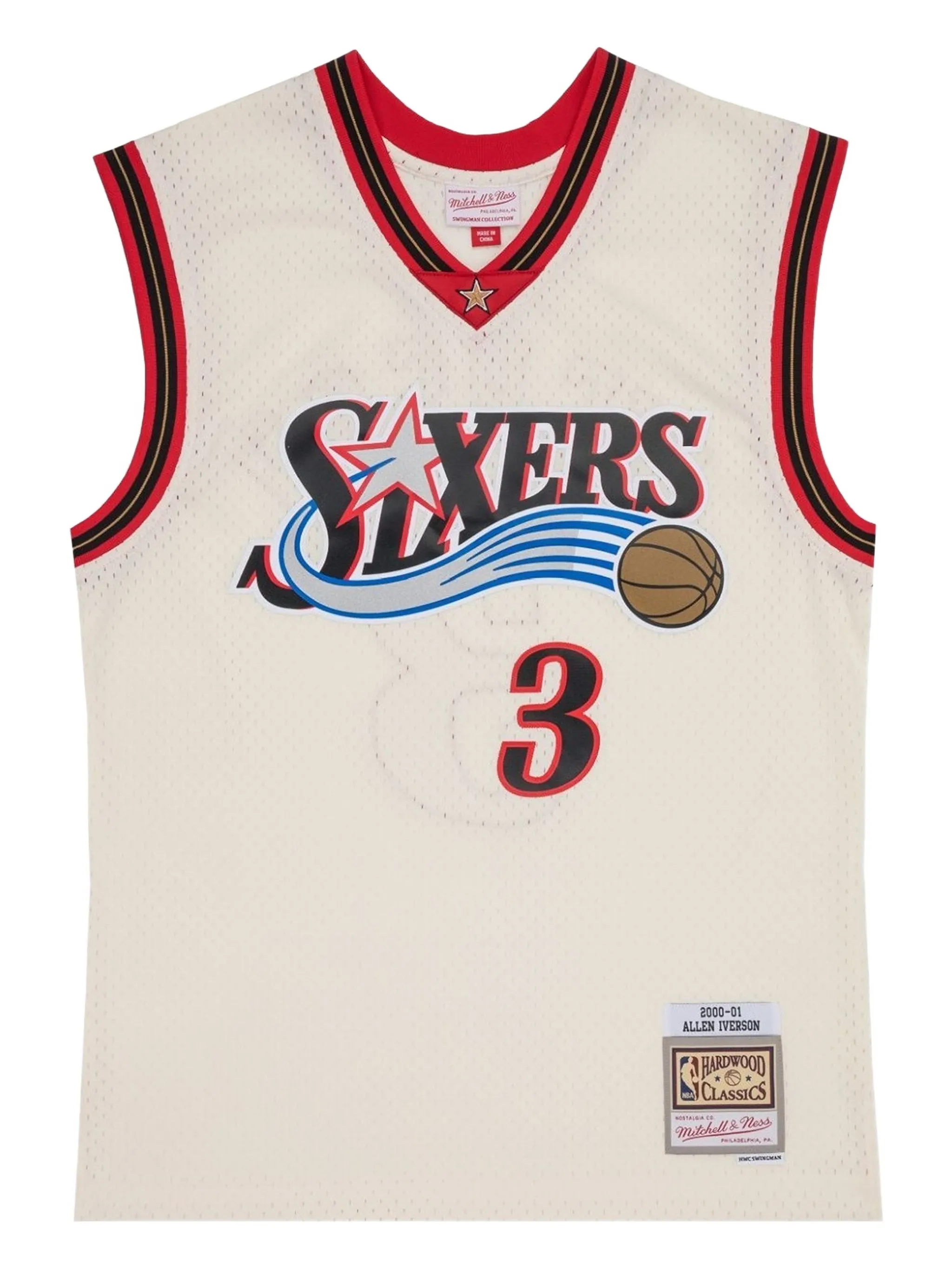 Топ 76ers 2000 с V-образным вырезом Mitchell & Ness, белый
Топ 76ers 2000 с V-образным вырезом Mitchell & Ness, белый