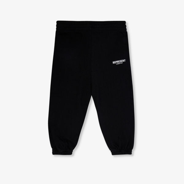 Спортивные брюки свободного кроя из хлопкового джерси с логотипом 1–4 года Represent, черный
Спортивные брюки свободного кроя из хлопкового джерси с логотипом 1–4 года Represent, черный