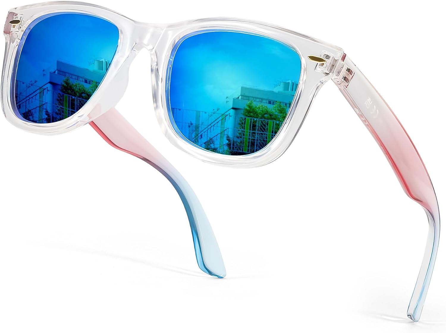 Поляризованные солнцезащитные очки SIPHEW для женщин и мужчин - квадратные спортивные солнцезащитные очки с зеркальными линзами и защитой от УФ-излучения, средний размер, A07-clear Blue Mirror Lens
Поляризованные солнцезащитные очки SIPHEW для женщин и мужчин - квадратные спортивные солнцезащитные очки с зеркальными линзами и защитой от УФ-излучения, средний размер, A07-clear Blue Mirror Lens