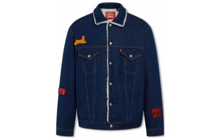 Джинсовая куртка унисекс синий Levis
Джинсовая куртка унисекс синий Levis