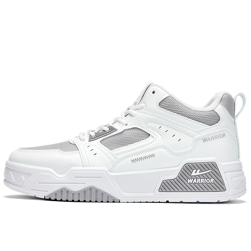 WARRIOR Мужские скейтерские кроссовки мидтоп белые черно-белые серо-бежевые серо-белые, цвет White Gray
WARRIOR Мужские скейтерские кроссовки мидтоп белые черно-белые серо-бежевые серо-белые, цвет White Gray