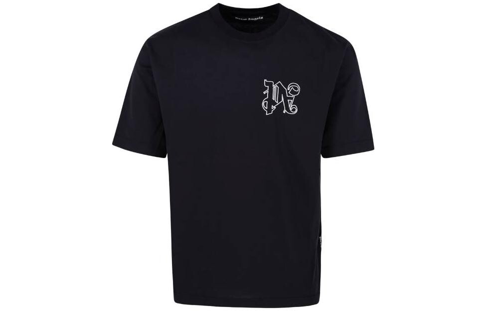 Футболка с вышитым логотипом PA Palm Angels, черный
Футболка с вышитым логотипом PA Palm Angels, черный