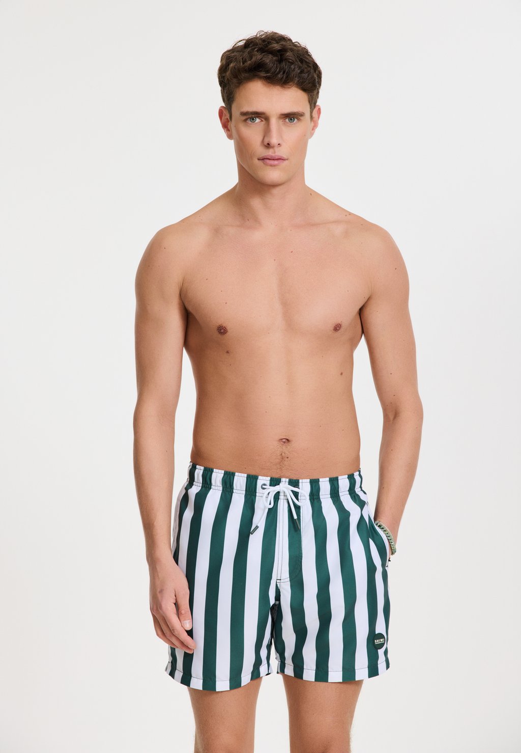 Пляжные шорты REGULAR FIT BROAD STRIPE Shiwi, темно-зеленый 
Пляжные шорты REGULAR FIT BROAD STRIPE Shiwi, темно-зеленый
