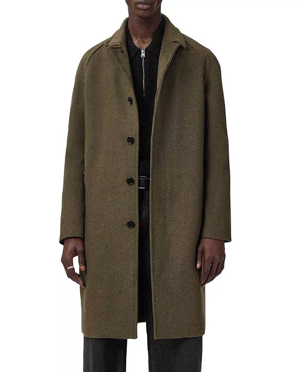 Пальто Трента Allsaints, коричневый
Пальто Трента Allsaints, коричневый