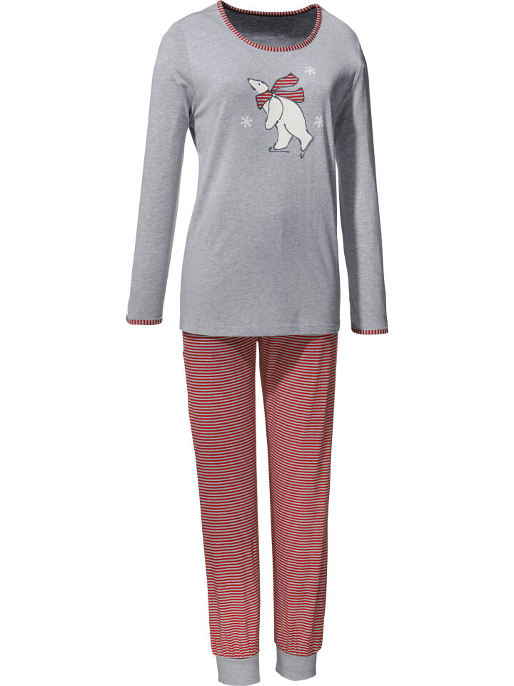 Ночное белье Erwin Müller, цвет grau meliert/rot
Ночное белье Erwin Müller, цвет grau meliert/rot