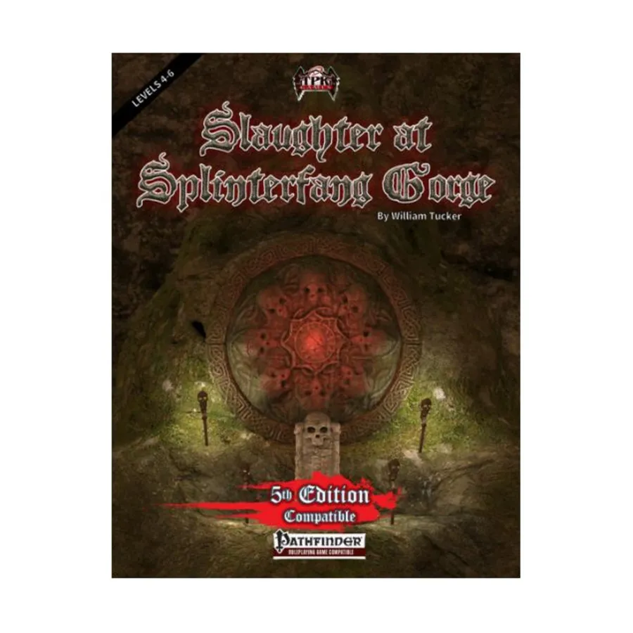 Модуль Slaughter at Splinterfang Gorge, Sourcebooks & Supplements (Pathfinder/5E) (Total Party Kill Games)
Модуль Slaughter at Splinterfang Gorge, Sourcebooks & Supplements (Pathfinder/5E) (Total Party Kill Games)