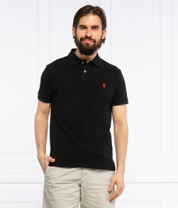 Рубашка поло Custom slim fit Polo Ralph Lauren, черный
Рубашка поло Custom slim fit Polo Ralph Lauren, черный
