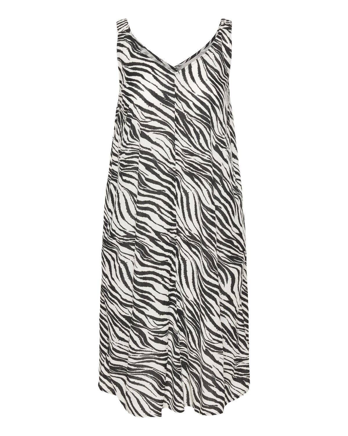 KAFFE CURVE Платье 'Caisy Ami' в черном и белом цветах
KAFFE CURVE Платье 'Caisy Ami' в черном и белом цветах