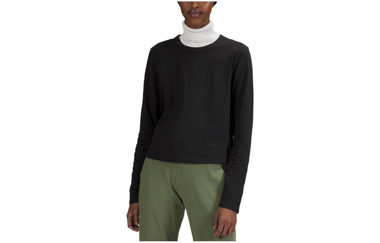 Футболка с втачным рукавом Women's Lululemon, черный
Футболка с втачным рукавом Women's Lululemon, черный