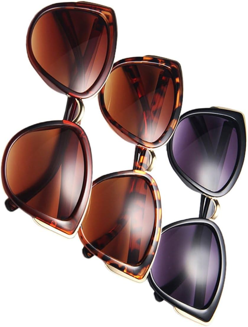 Набор из 3 винтажных пластиковых солнцезащитных очков «кошачий глаз» Ciieeo для женщин, ретро-очки для отдыха на природе и пляжа, легкие модные очки с защитой от УФ-излучения, Assorted Color
Набор из 3 винтажных пластиковых солнцезащитных очков «кошачий глаз» Ciieeo для женщин, ретро-очки для отдыха на природе и пляжа, легкие модные очки с защитой от УФ-излучения, Assorted Color