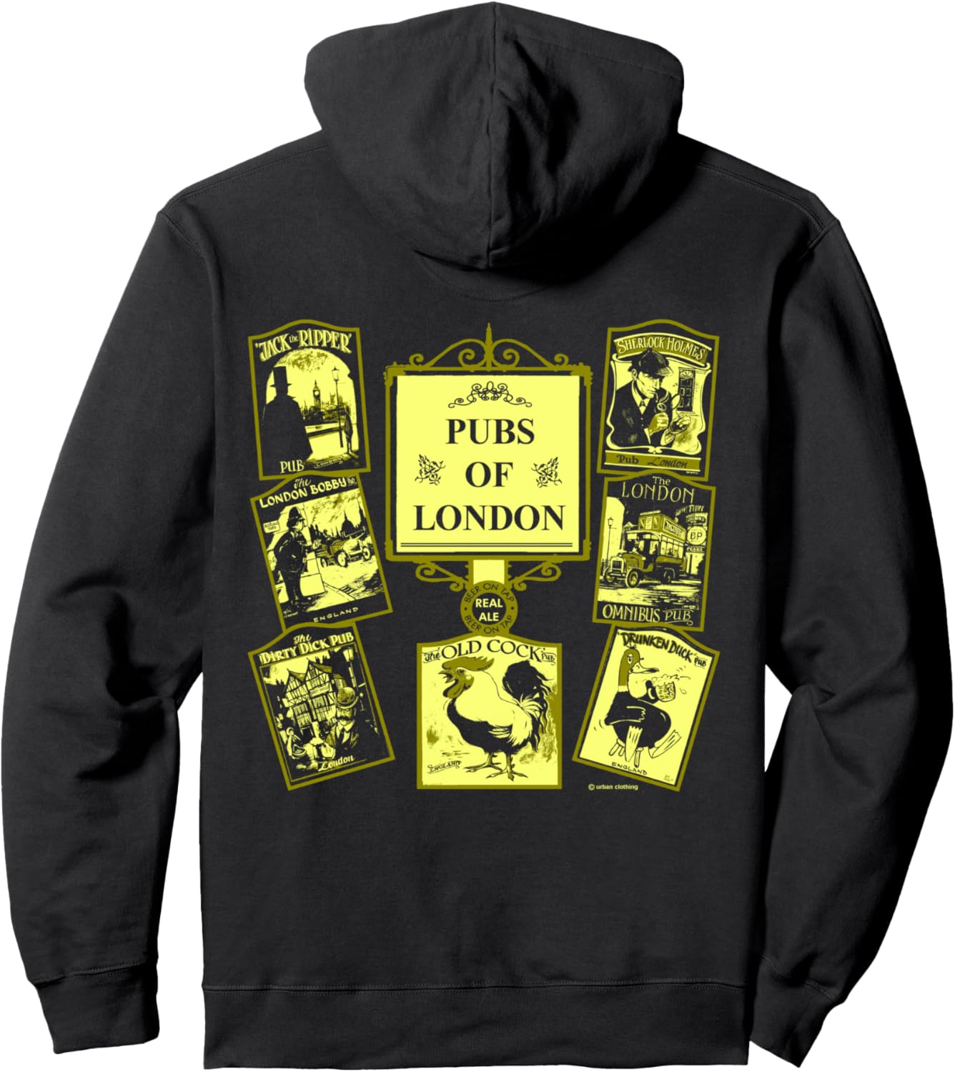 Худи London Splash Pub of London London Calling, черный
Худи London Splash Pub of London London Calling, черный