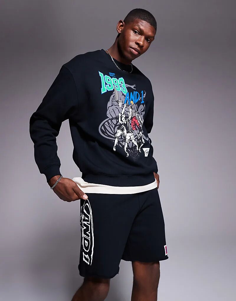 Спортивные шорты AND1 свободного кроя с необработанным краем, черного цвета
Спортивные шорты AND1 свободного кроя с необработанным краем, черного цвета