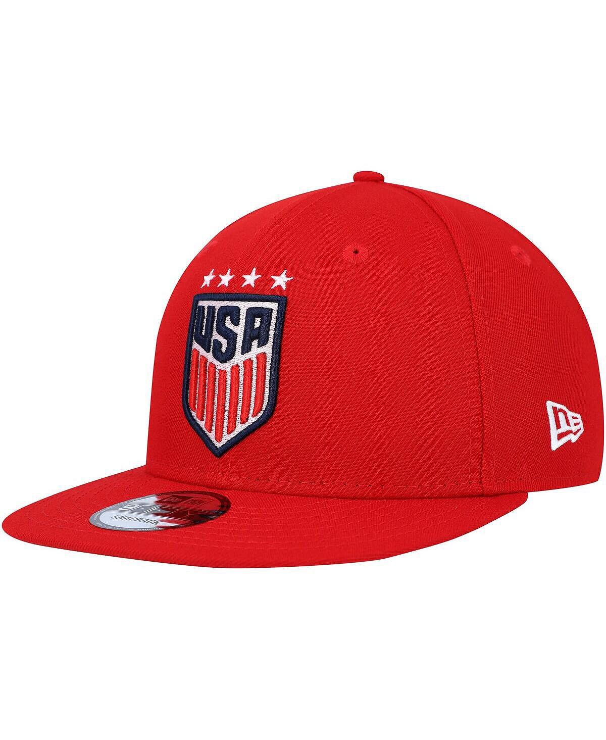 Мужская красная бейсболка USWNT Team Basic 9FIFTY Snapback New Era
Мужская красная бейсболка USWNT Team Basic 9FIFTY Snapback New Era