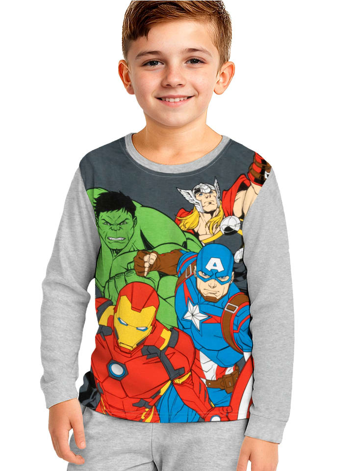 Пижама Avengers, серый 
Пижама Avengers, серый