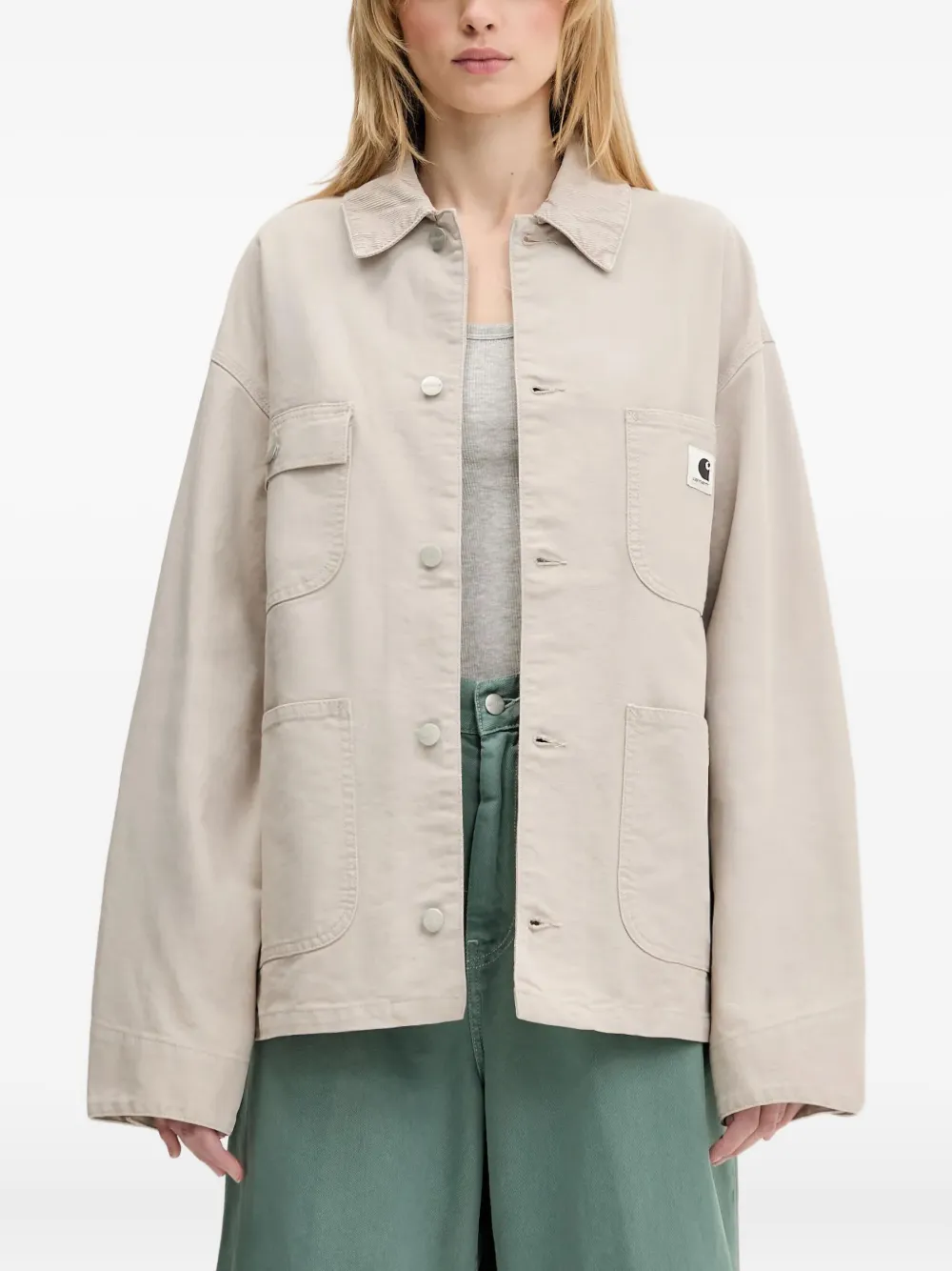 Куртка W' OG Michigan на пуговицах CARHARTT WIP, нейтральный
Куртка W' OG Michigan на пуговицах CARHARTT WIP, нейтральный