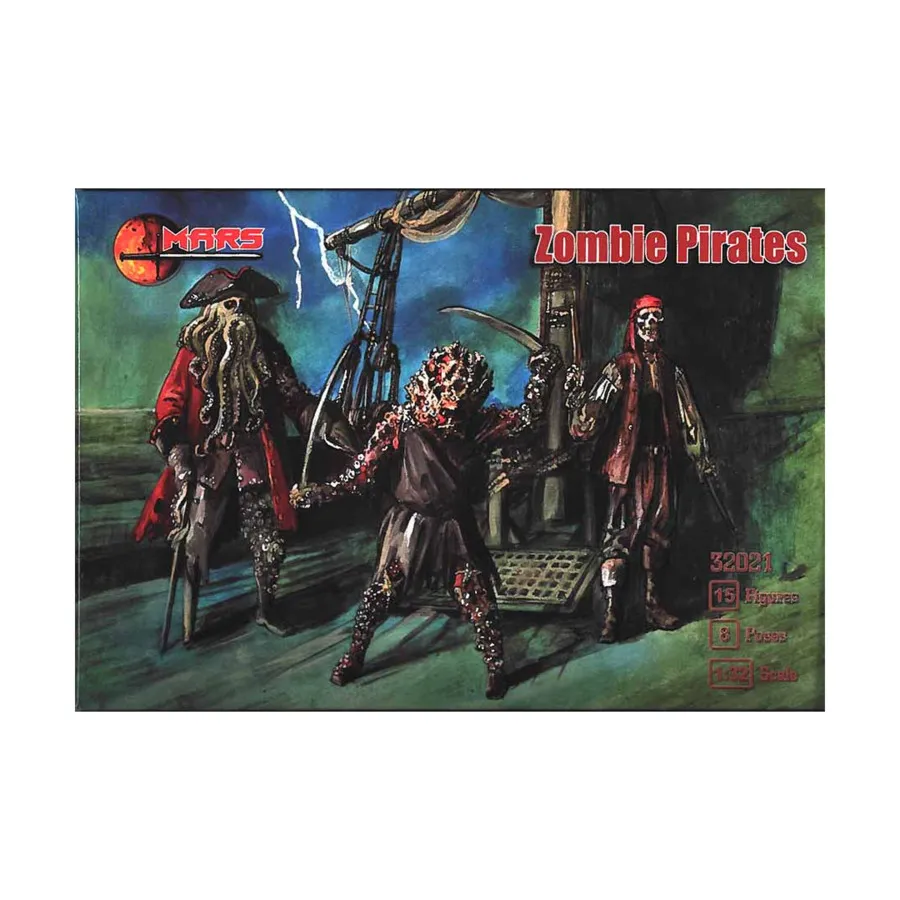 Зомби-пираты, Historical Miniatures (1:32) (Mars Figures)
Зомби-пираты, Historical Miniatures (1:32) (Mars Figures)