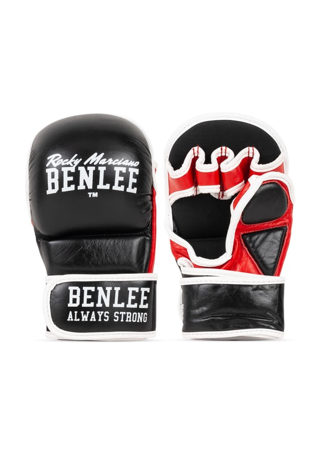 Перчатки для тренировок ММА из кожи ударник Benlee, черный
Перчатки для тренировок ММА из кожи ударник Benlee, черный