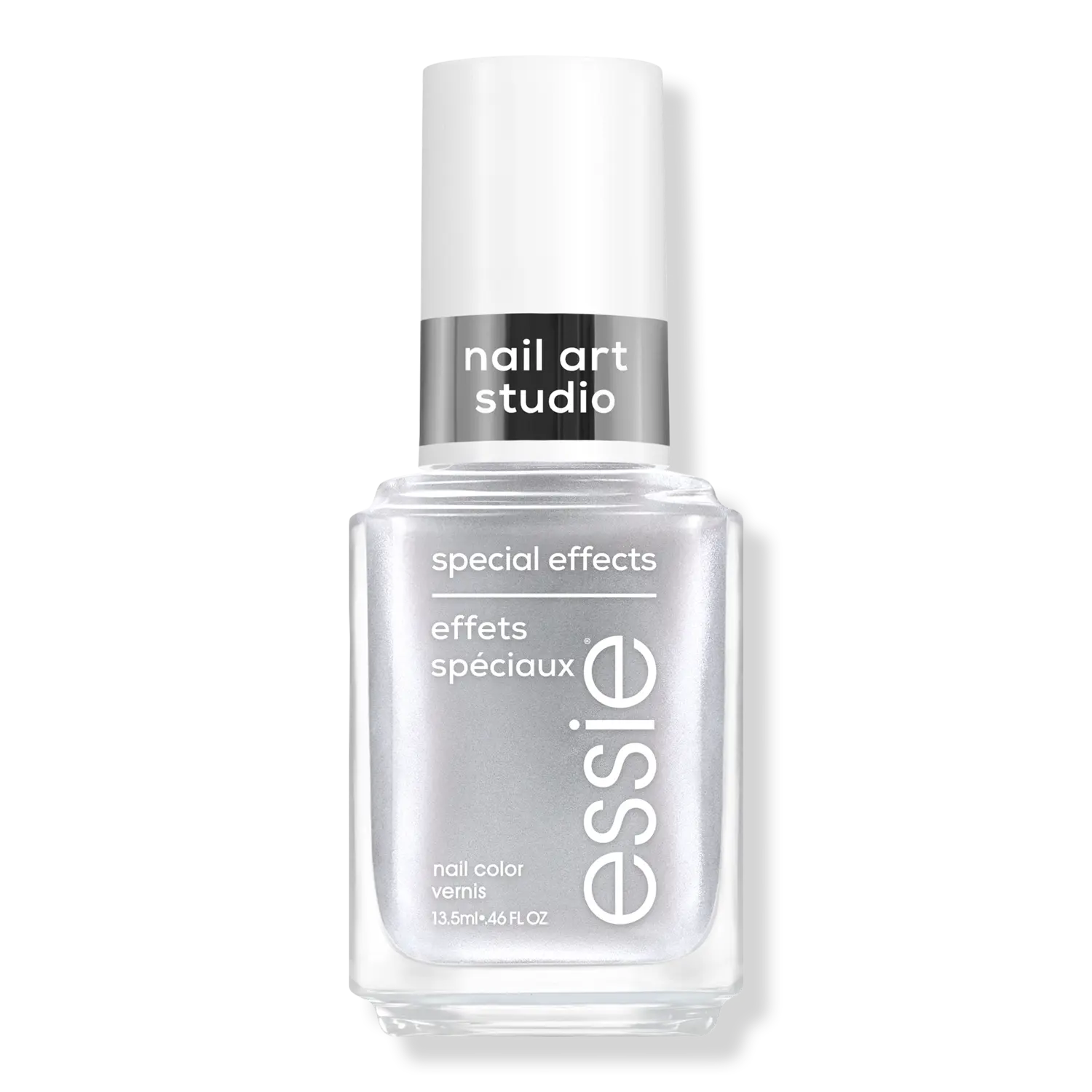 Студия нейл-арта, лак для ногтей со спецэффектами Essie, Cosmic Chrome (smooth silver chrome effect)
Студия нейл-арта, лак для ногтей со спецэффектами Essie, Cosmic Chrome (smooth silver chrome effect)