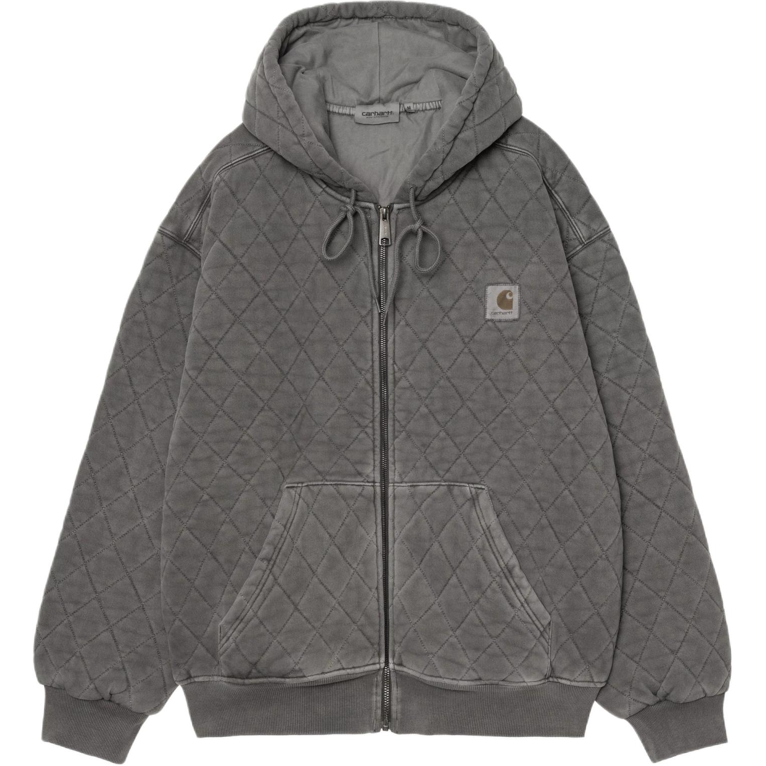 Стеганая куртка с капюшоном на молнии Carhartt Wip, черный
Стеганая куртка с капюшоном на молнии Carhartt Wip, черный