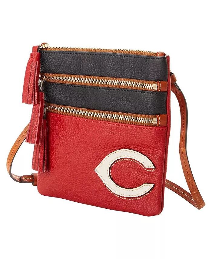 Кошелек через плечо Cincinnati Reds Infield с тройной молнией Dooney & Bourke, красный
Кошелек через плечо Cincinnati Reds Infield с тройной молнией Dooney & Bourke, красный