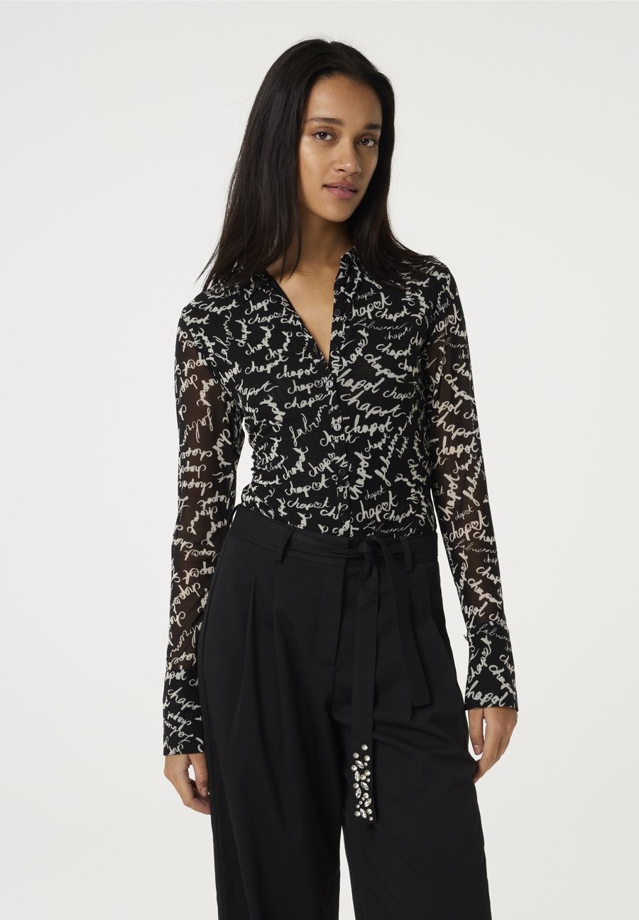 Блуза Fabienne Chapot Button-down blouse, Black
Блуза Fabienne Chapot Button-down blouse, Black