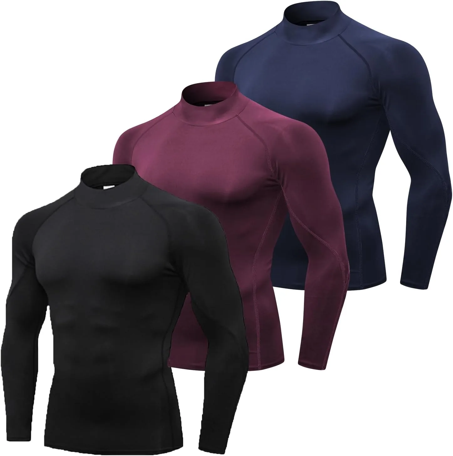 SPVISE 3 Pack мужские компрессионные футболки с длинным рукавом Dry Fit UPF 50+
SPVISE 3 Pack мужские компрессионные футболки с длинным рукавом Dry Fit UPF 50+