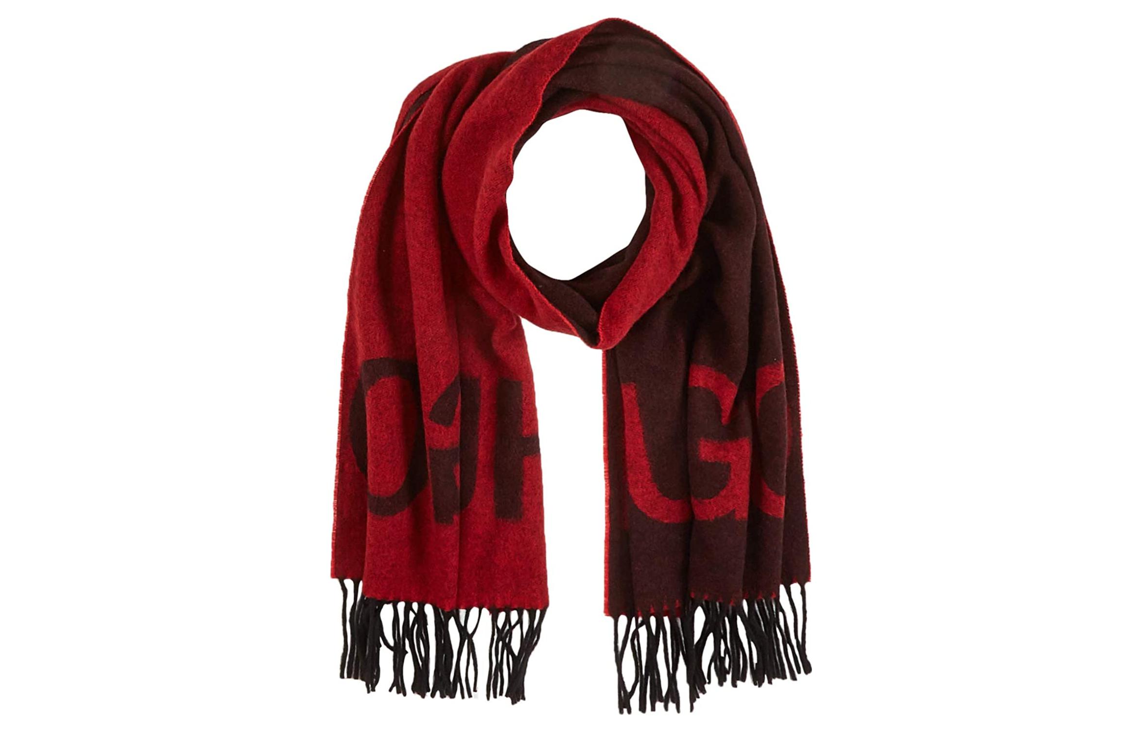 HUGO BOSS Вязаный шарф мужской красный, Red
HUGO BOSS Вязаный шарф мужской красный, Red