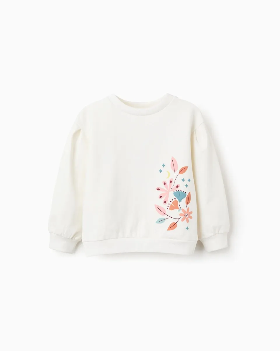 Детский свитшот с цветочным принтом Zippy, белый
Детский свитшот с цветочным принтом Zippy, белый