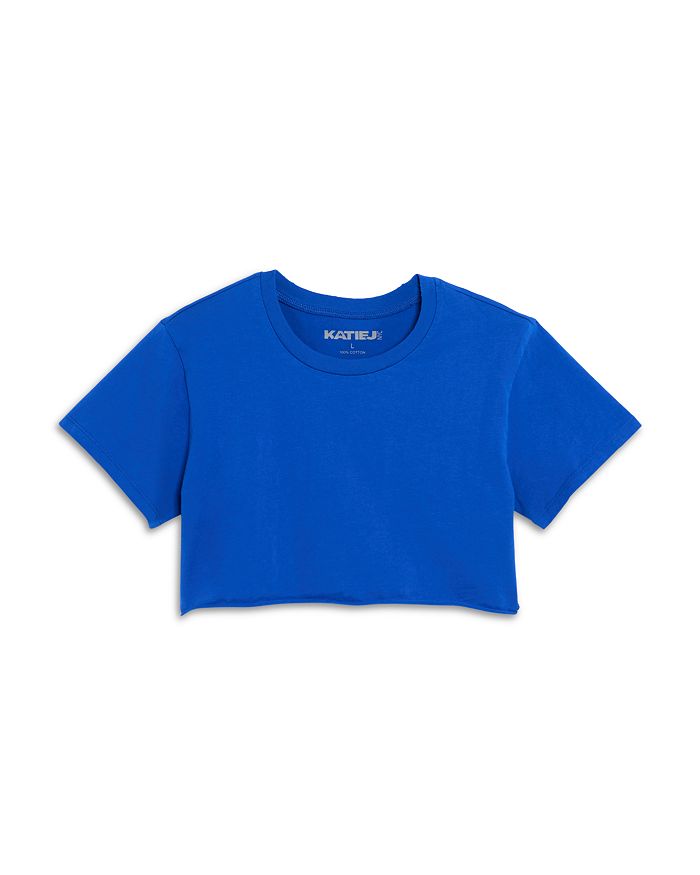 Футболка укороченная Tristan для девочек - подростковый размер KatieJnyc, синий 
Футболка укороченная Tristan для девочек - подростковый размер KatieJnyc, синий