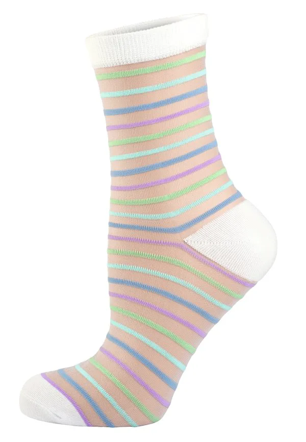 13 модных носков в упаковке Nur Die, Blau Mint Ringel
13 модных носков в упаковке Nur Die, Blau Mint Ringel