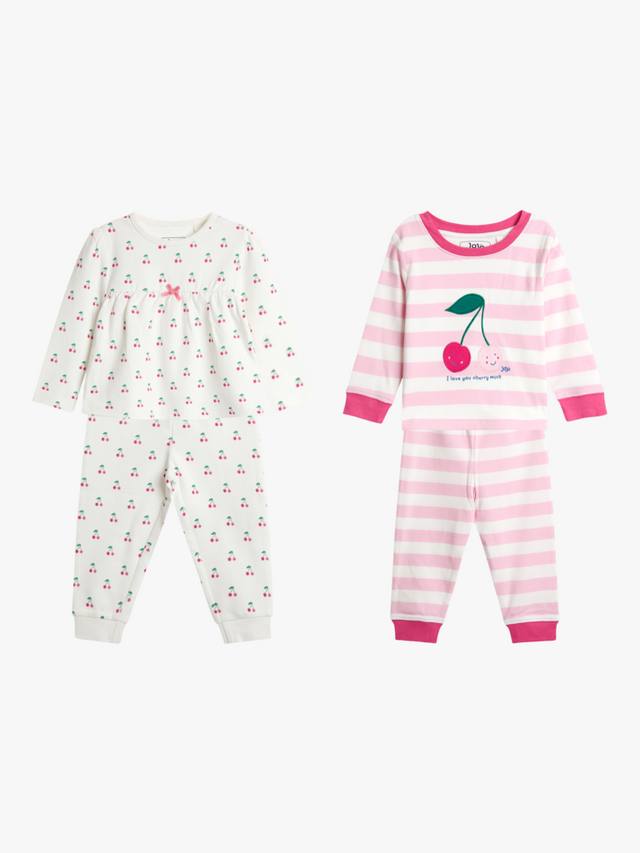 Детский хлопковый комплект пижамы с длинными рукавами JoJo Maman Bébé, Pack of 2, Pink
Детский хлопковый комплект пижамы с длинными рукавами JoJo Maman Bébé, Pack of 2, Pink