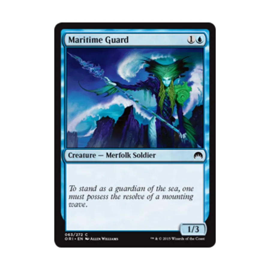 CCG Морская гвардия (С), MTG - Magic Origins
CCG Морская гвардия (С), MTG - Magic Origins