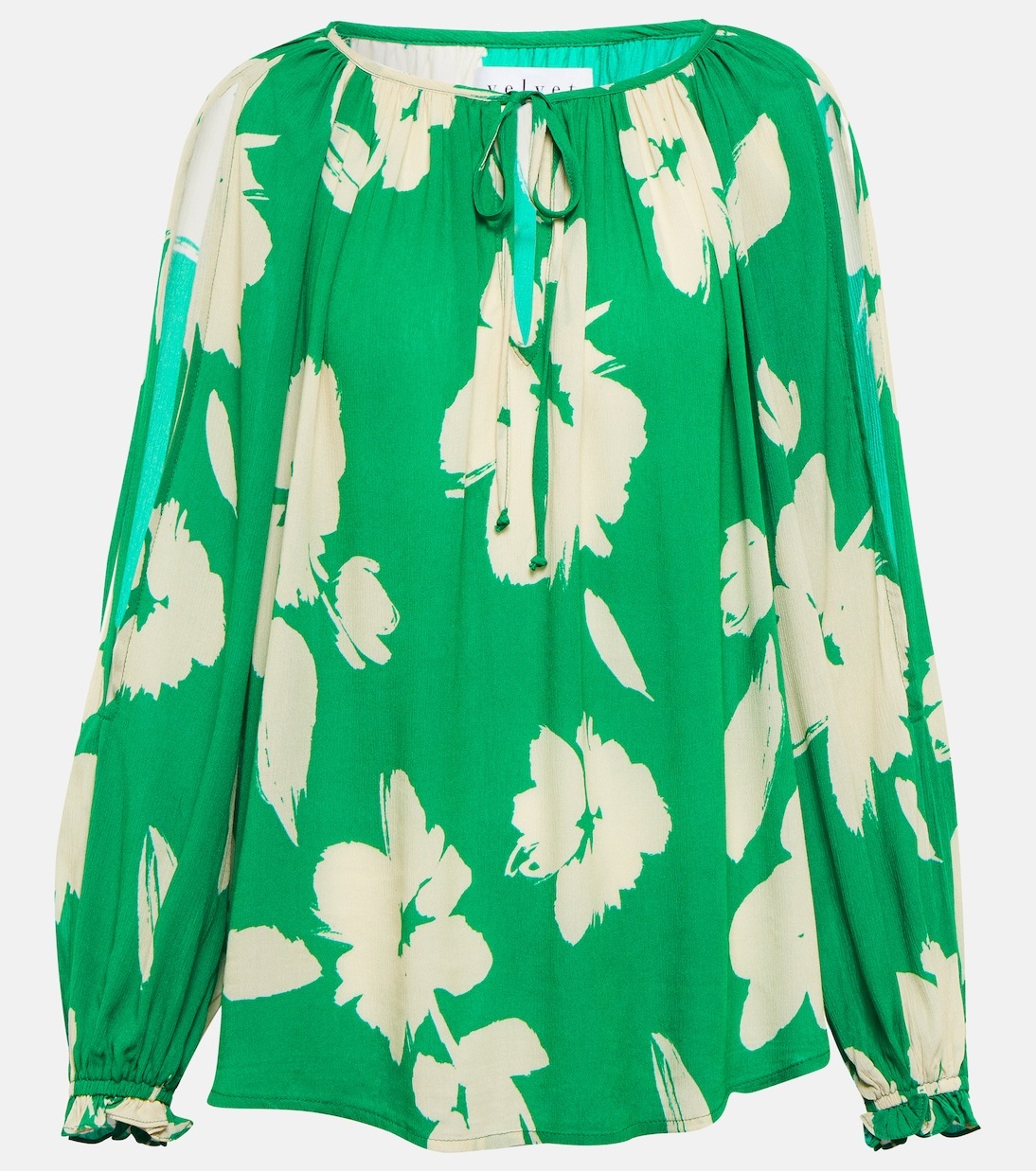 Блузка с принтом Викки Velvet, зеленый
Блузка с принтом Викки Velvet, зеленый