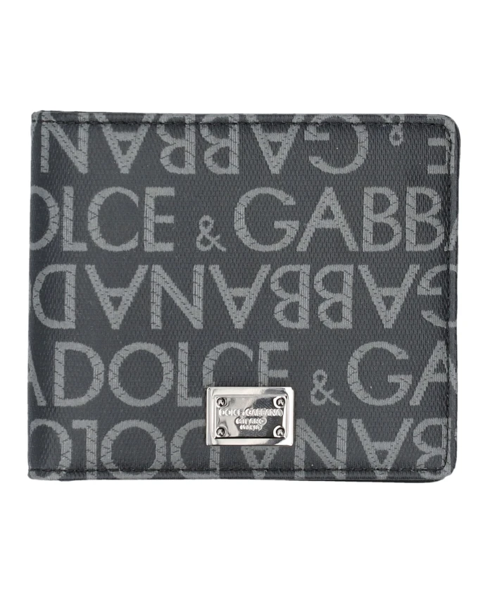 Кошелек с логотипом по всей поверхности Dolce & Gabbana, черный
Кошелек с логотипом по всей поверхности Dolce & Gabbana, черный
