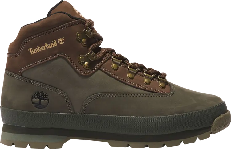 Ботинки походные мужские Timberland Euro Hiker, зеленый/коричневый
Ботинки походные мужские Timberland Euro Hiker, зеленый/коричневый