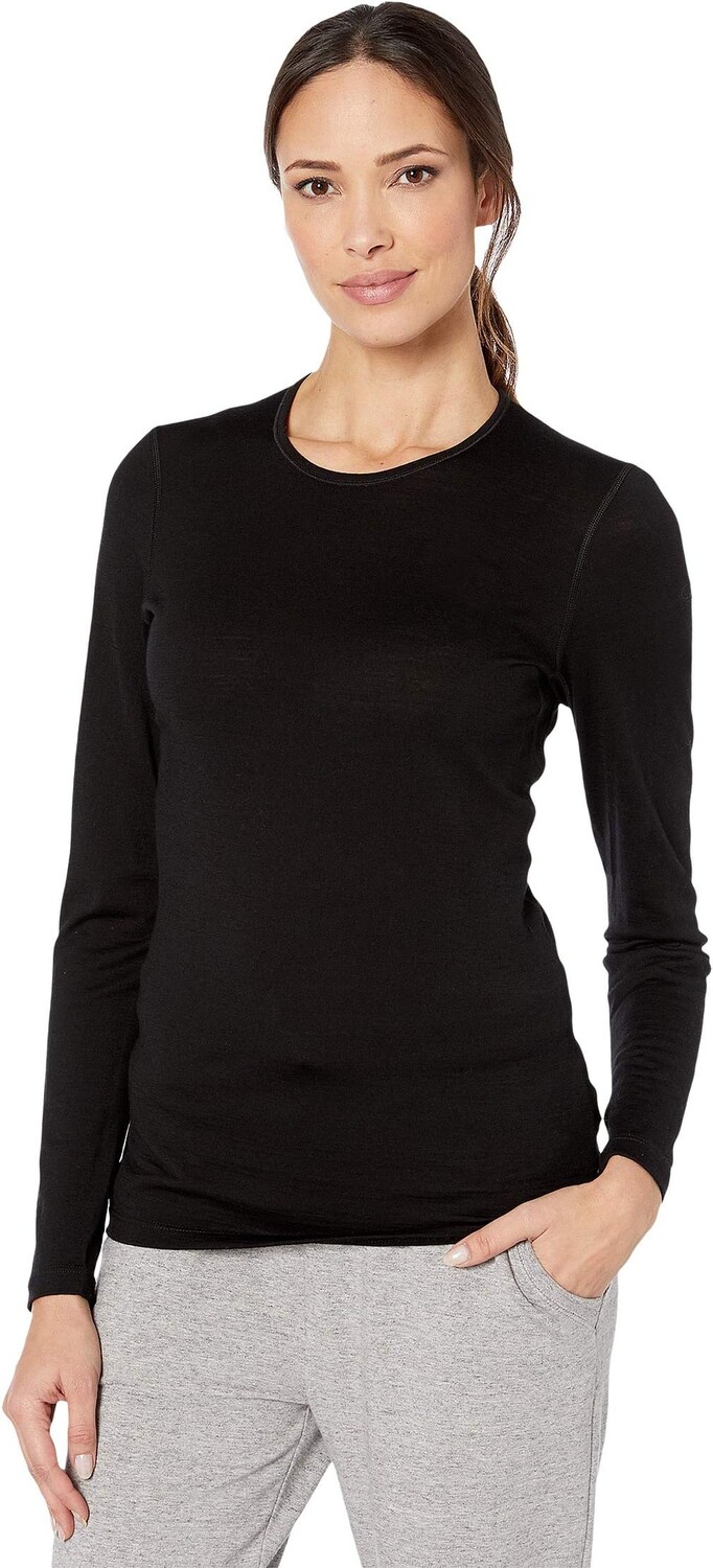 Базовый слой 200 Oasis Merino Crewe Crewe с длинными рукавами Icebreaker, черный
Базовый слой 200 Oasis Merino Crewe Crewe с длинными рукавами Icebreaker, черный