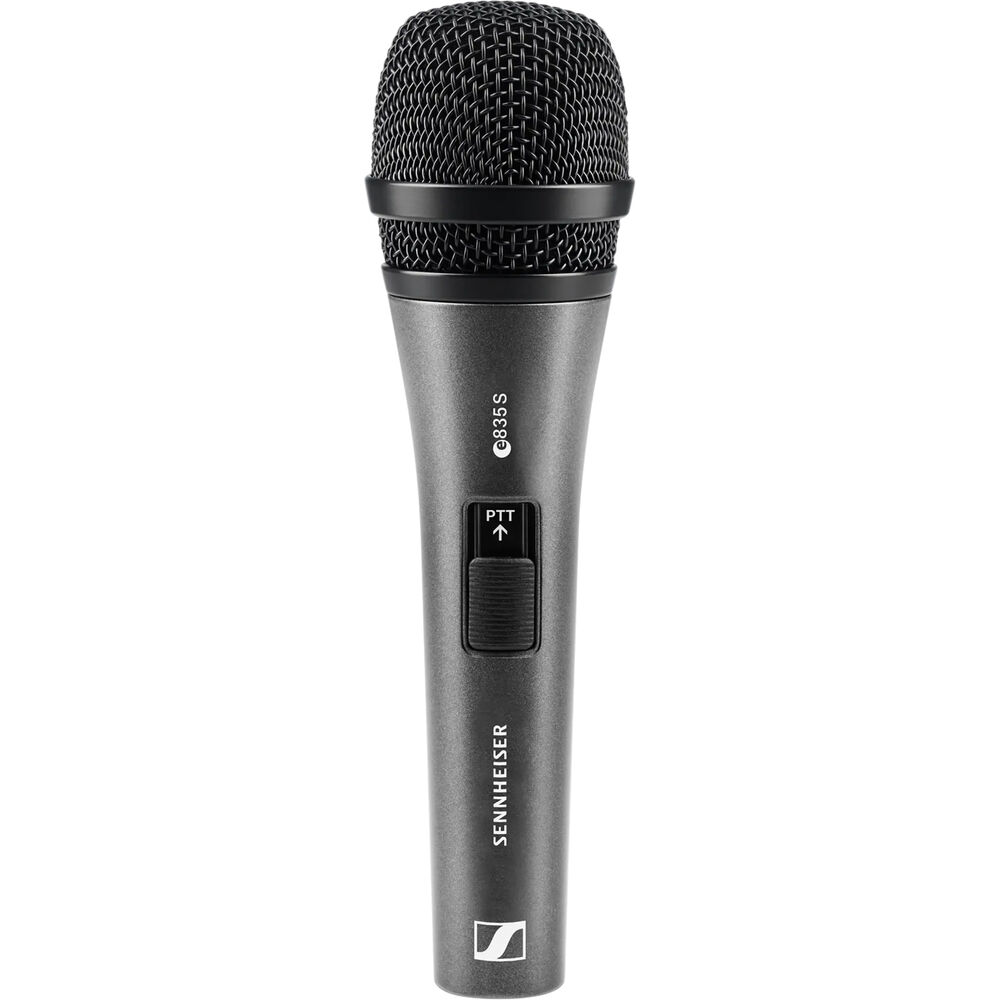 Ручной микрофон Sennheiser e 835-S-PTT Dynamic Cardioid Microphone 390020S
Ручной микрофон Sennheiser e 835-S-PTT Dynamic Cardioid Microphone 390020S