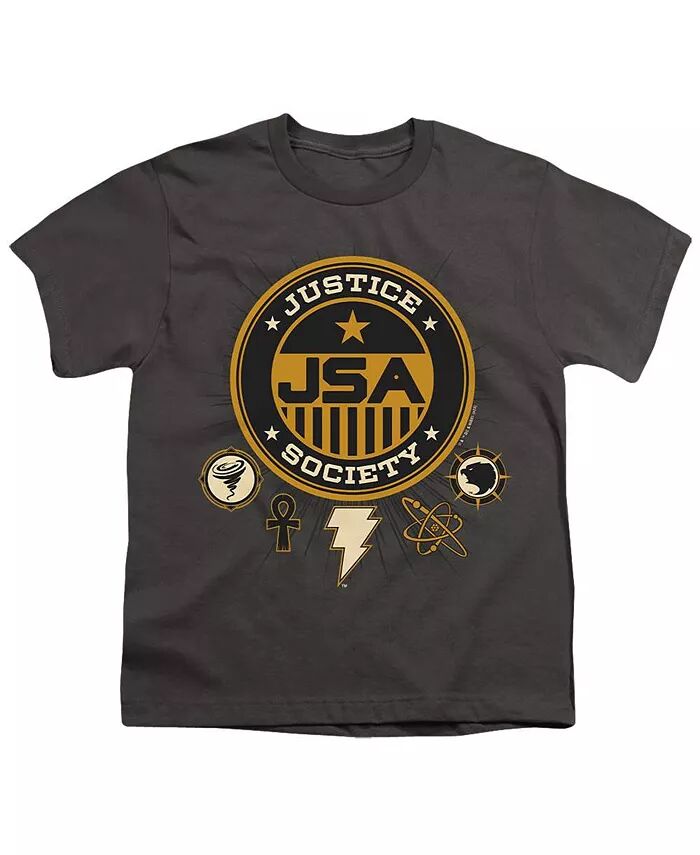 Футболка с коротким рукавом для мальчиков Justice Society Black Adam, серый
Футболка с коротким рукавом для мальчиков Justice Society Black Adam, серый